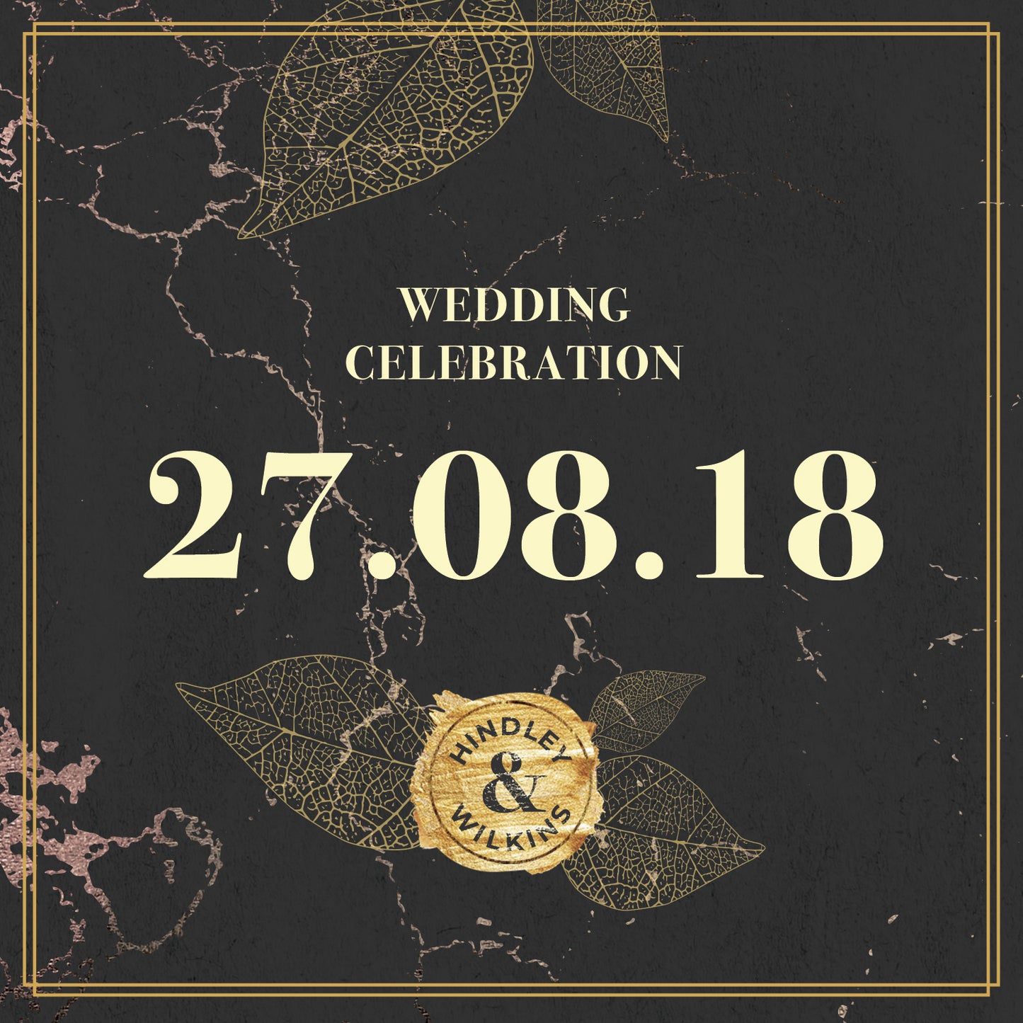 Invitation-Gold