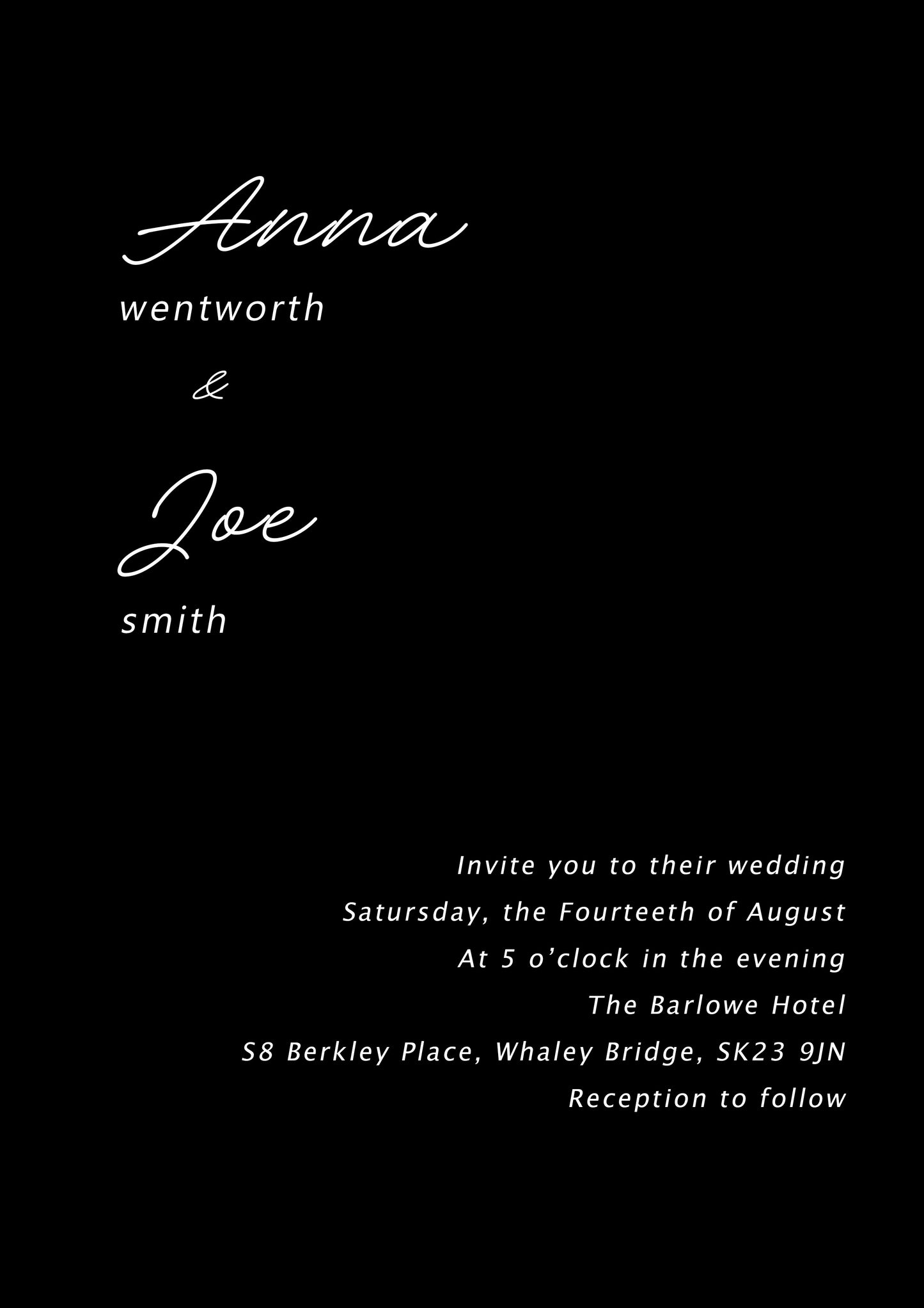 Invitation-Classic