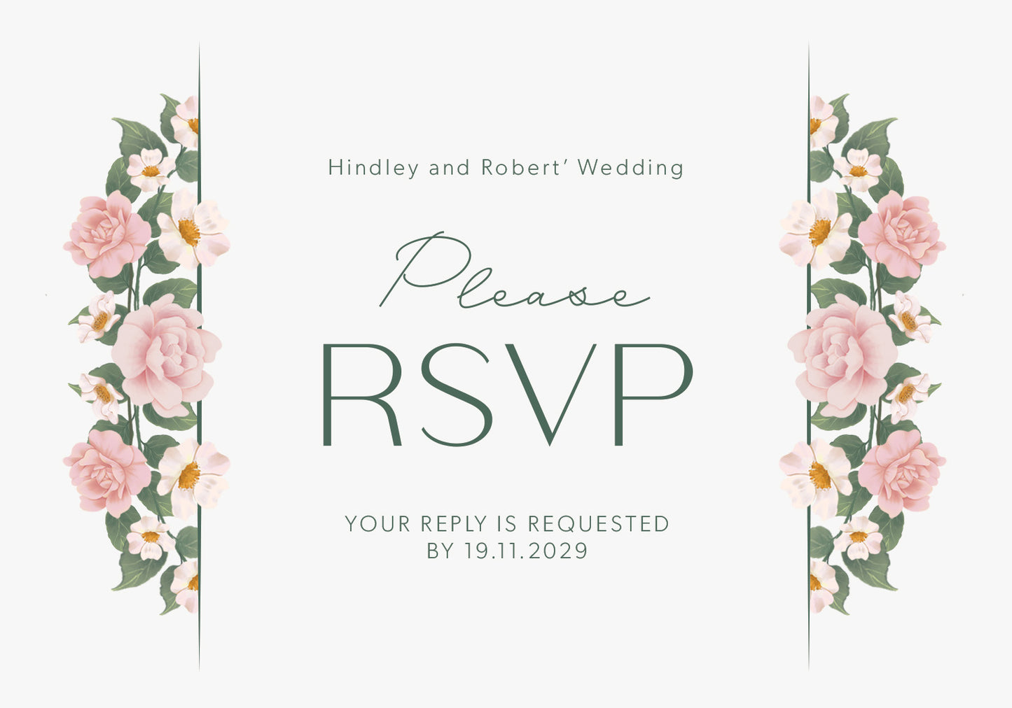 Full Package- Stationary Classic Roses