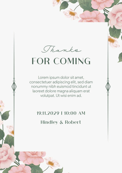Full Package- Stationary Classic Roses